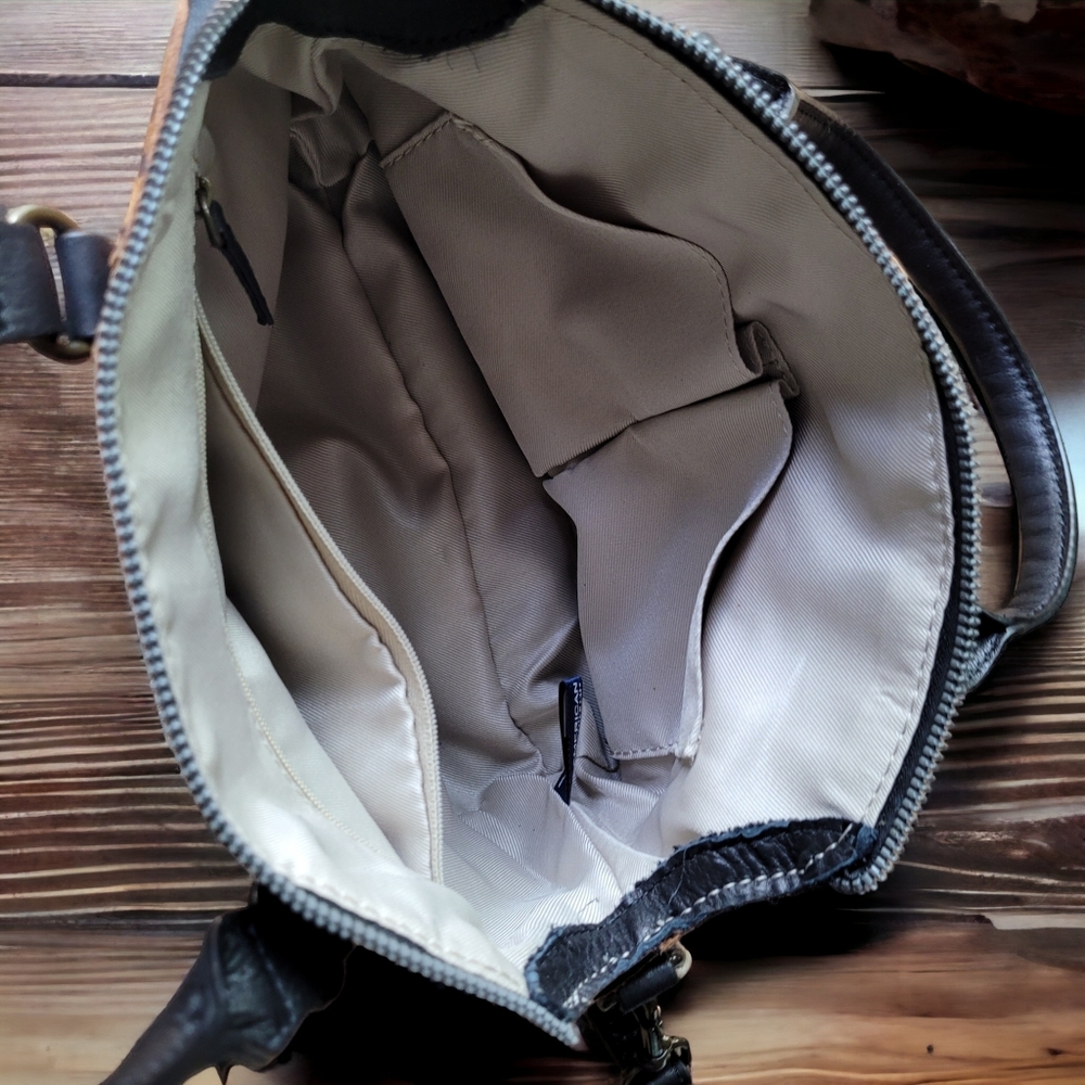 Leopard Print Purse by American Leather Co Austin - Picture 3 of 11